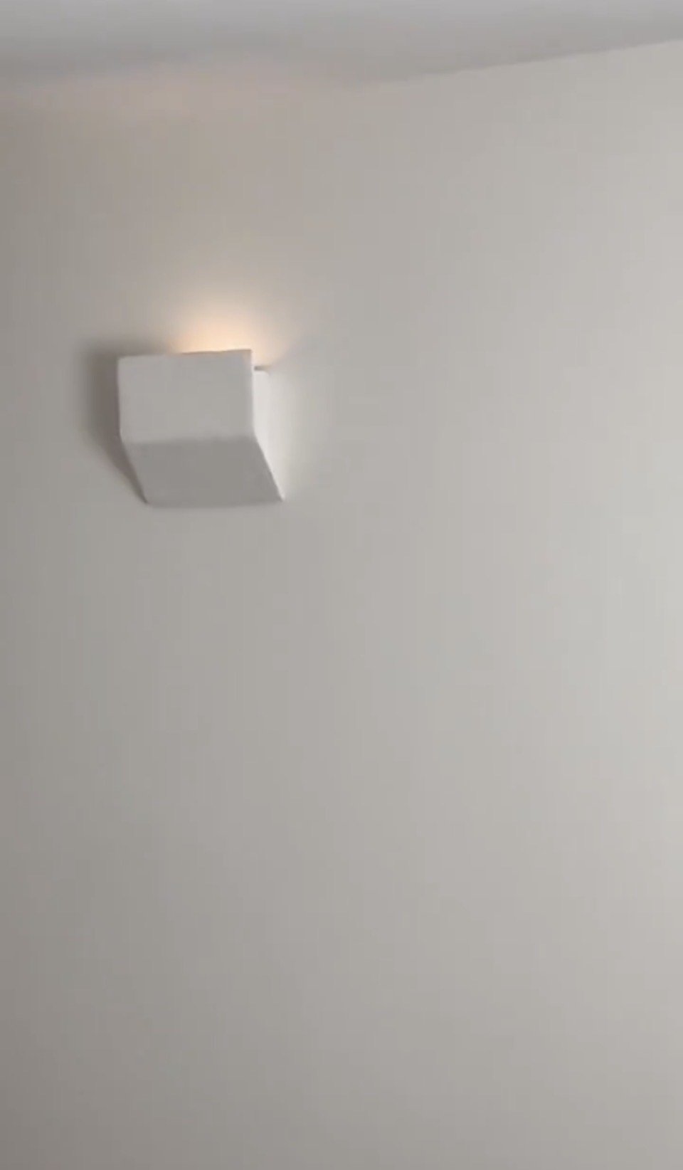 SCONCE 001 vol. I — "PLASTER SCONCE"