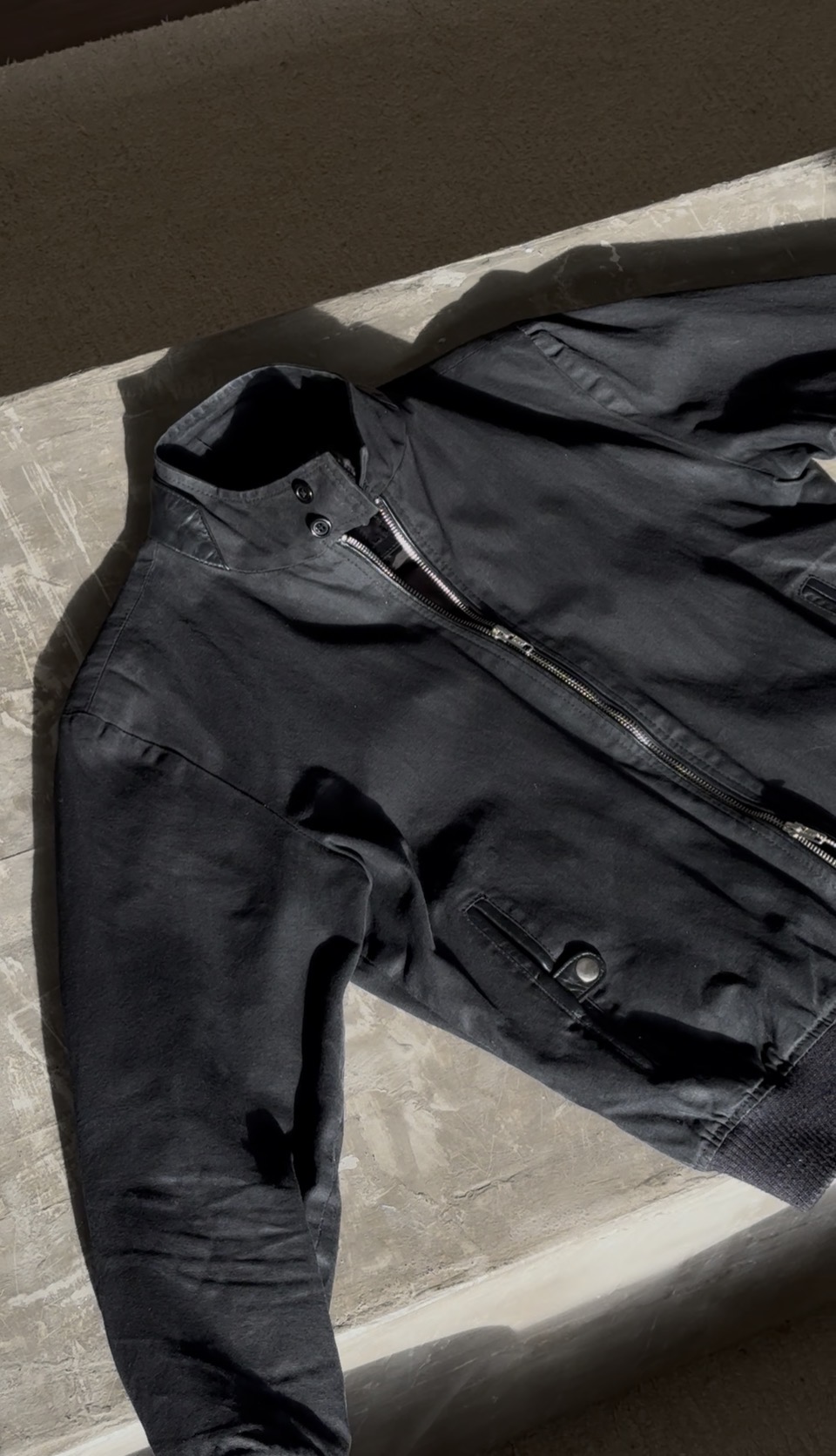 JACKET 002 vol. I — BLACK HARRINGTON