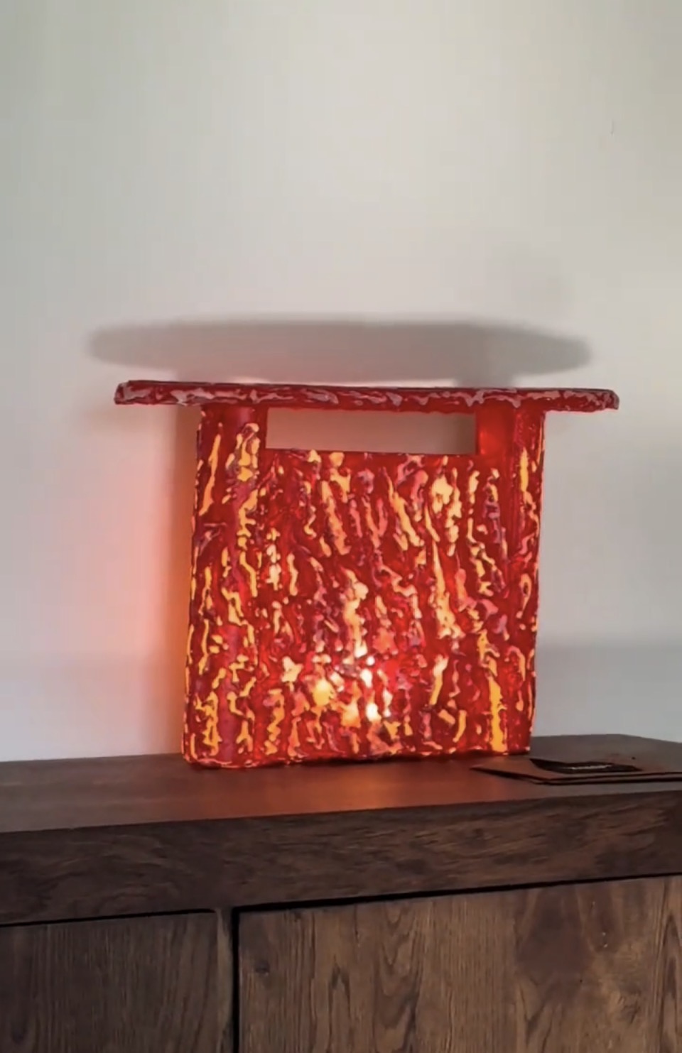SCULPTURE LIGHT 001 vol. III — "LAVA"