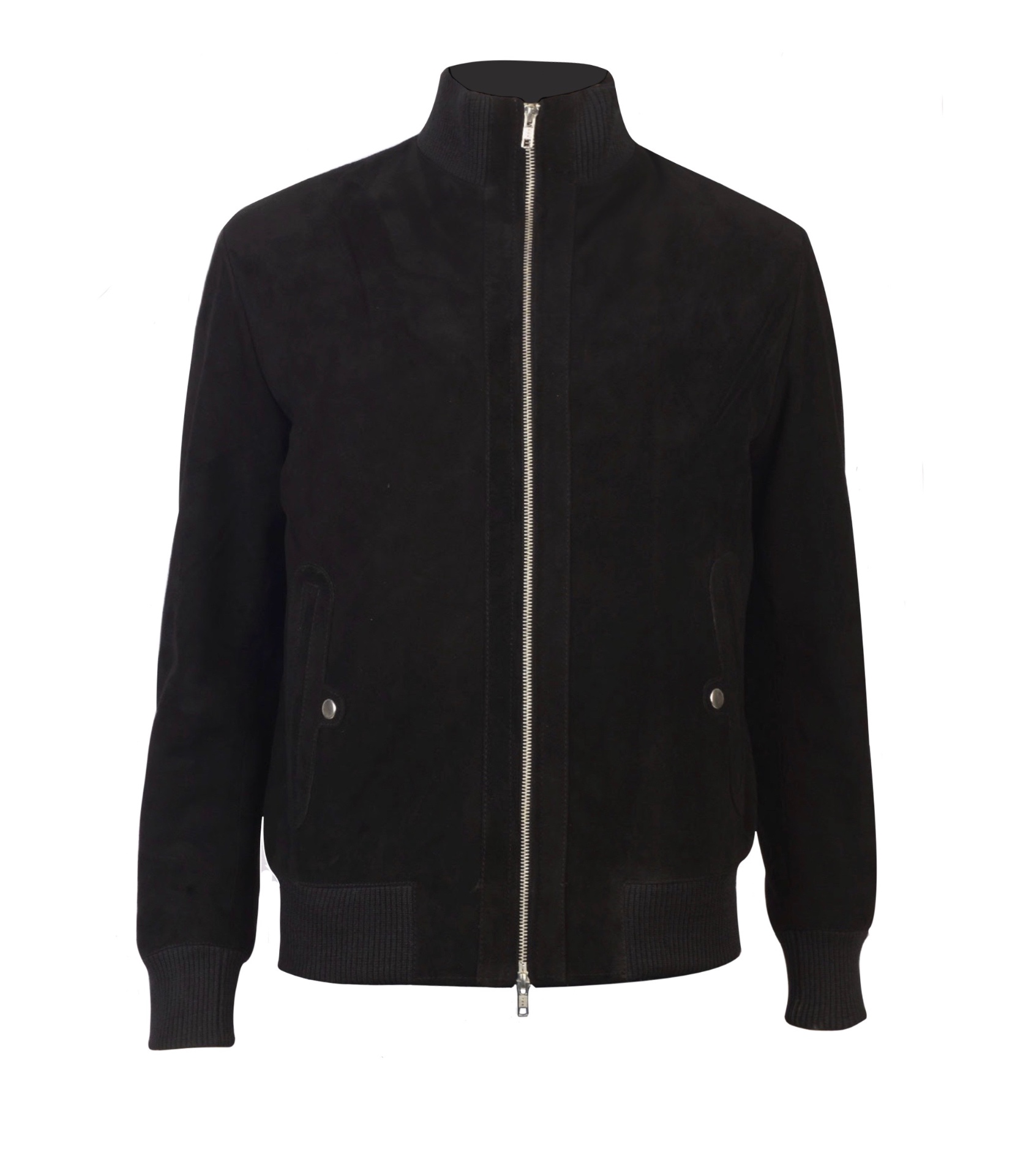 JACKET 001 — "BLACK SUEDE"